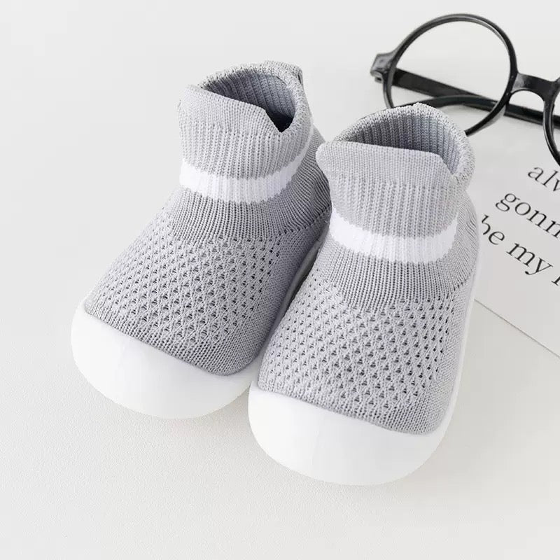 Youmylove Baby Shoes Baby Sock Shoes Baby Walking Shoes Girls Boys Leisure Shoes Mesh Soft Sole Breathable On Sport Shoes Slippers Sneakers 12-18 Months