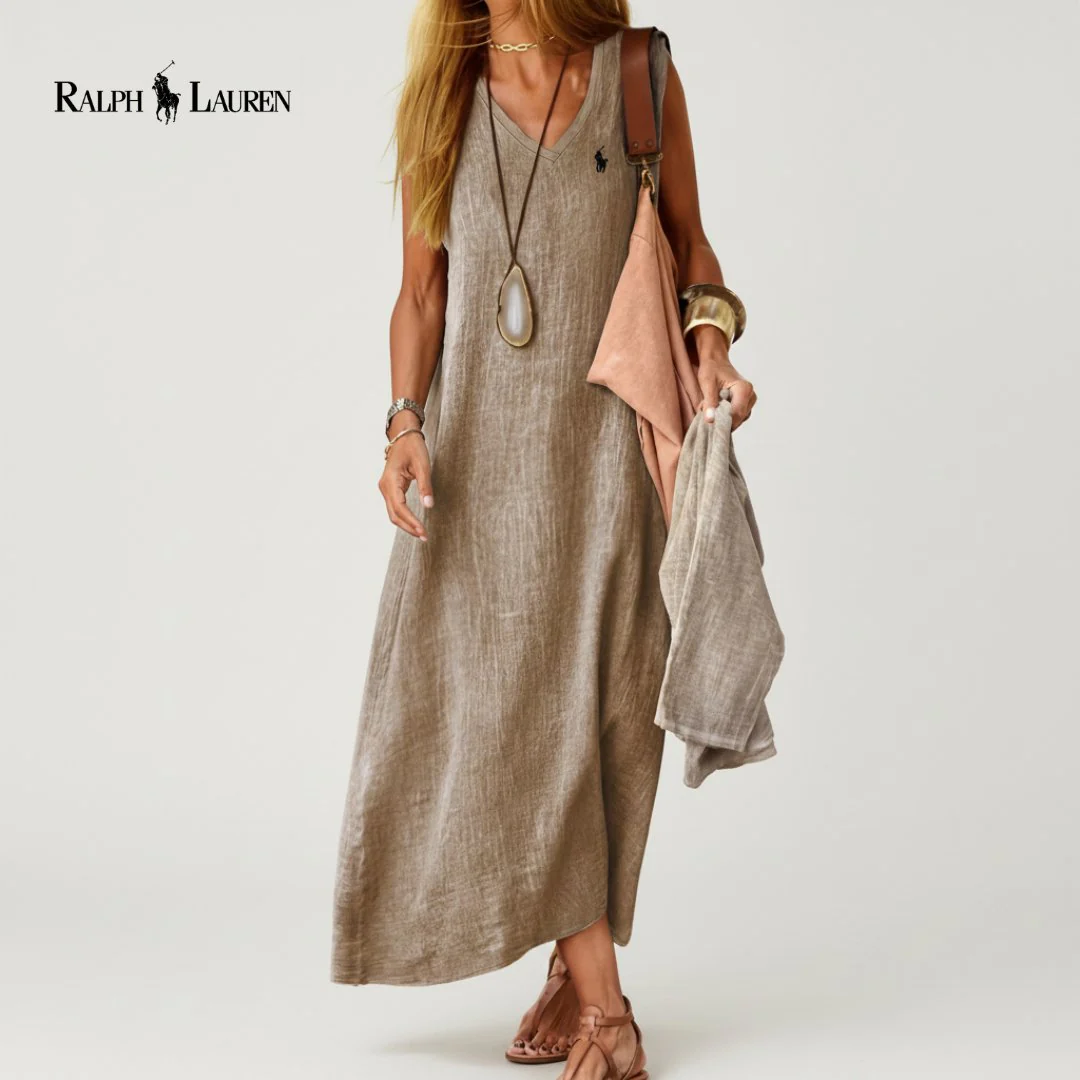 The Riviera Linen Dress