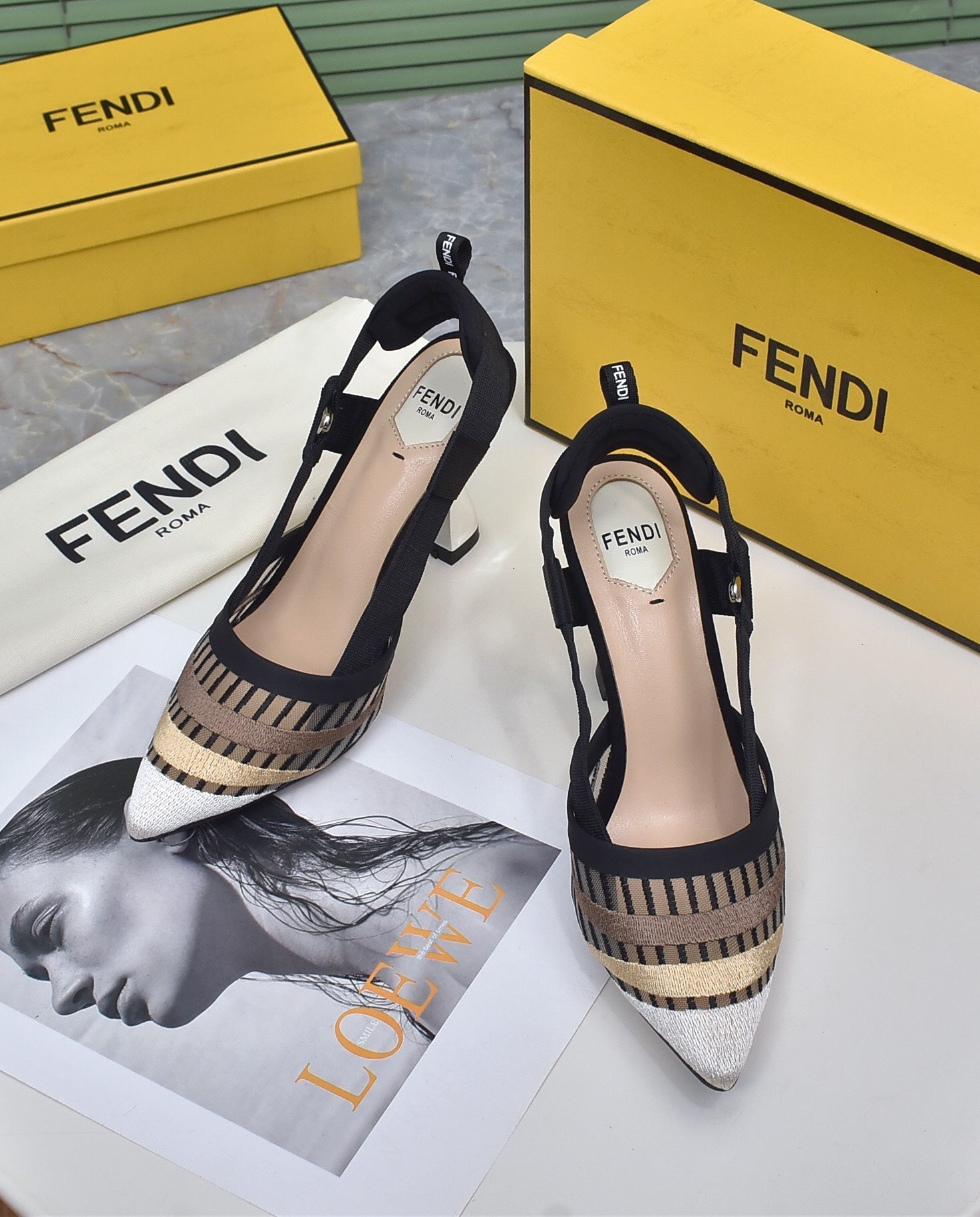 F  new high heels
