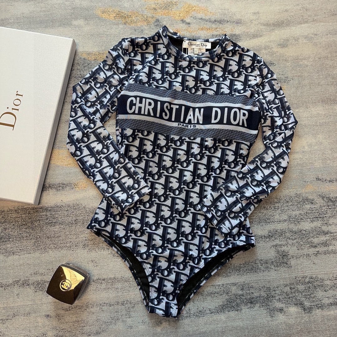 DIO* gauze one-piece swimsuit