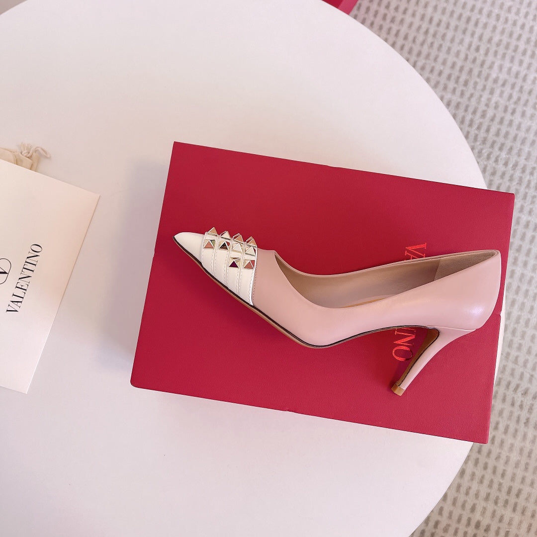 Valent* 24 new style rivet high heels