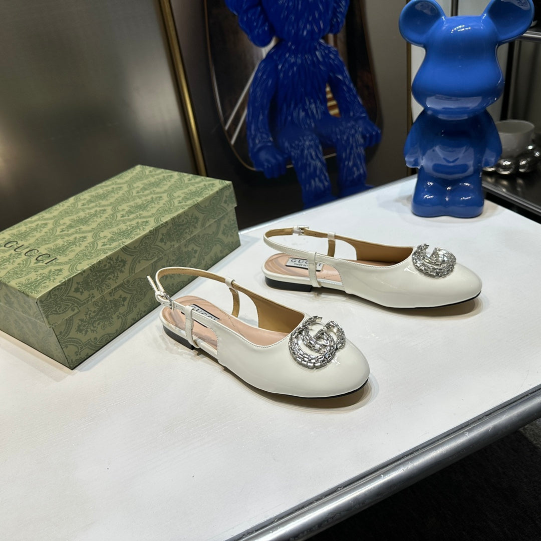 GUC* 24 new products rhinestone ballet shoes