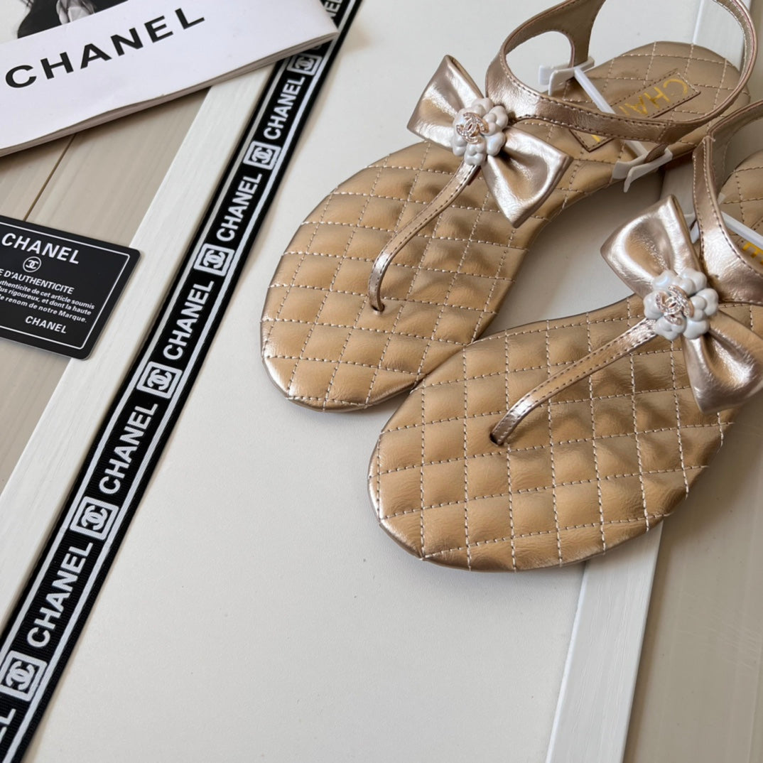 CHAN* 24 new bow sandals