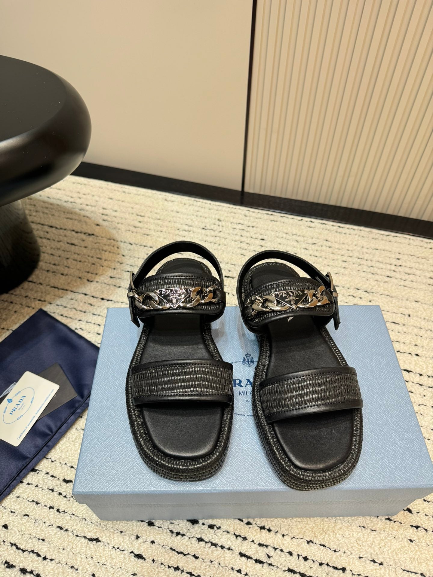 PRA* 24 new woven shoes and slippers 1:1 VIP