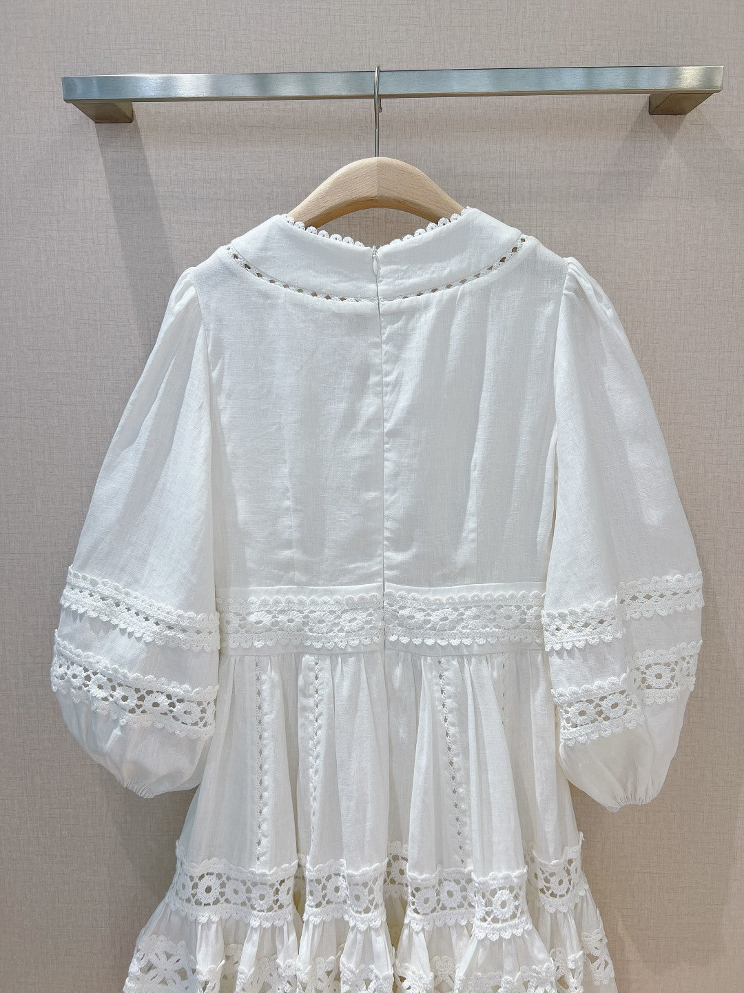 ZIMMERM* paneled V-neck dress