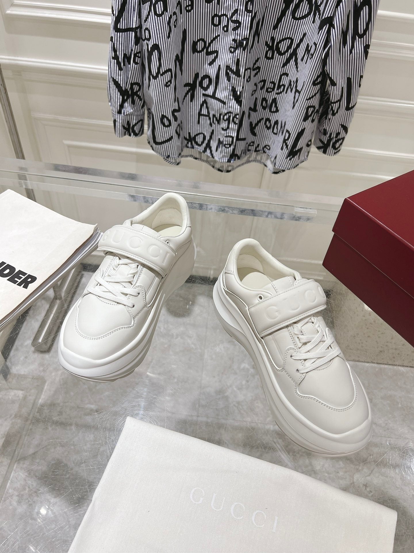 GU* 25SS thick-soled dad shoes VIP