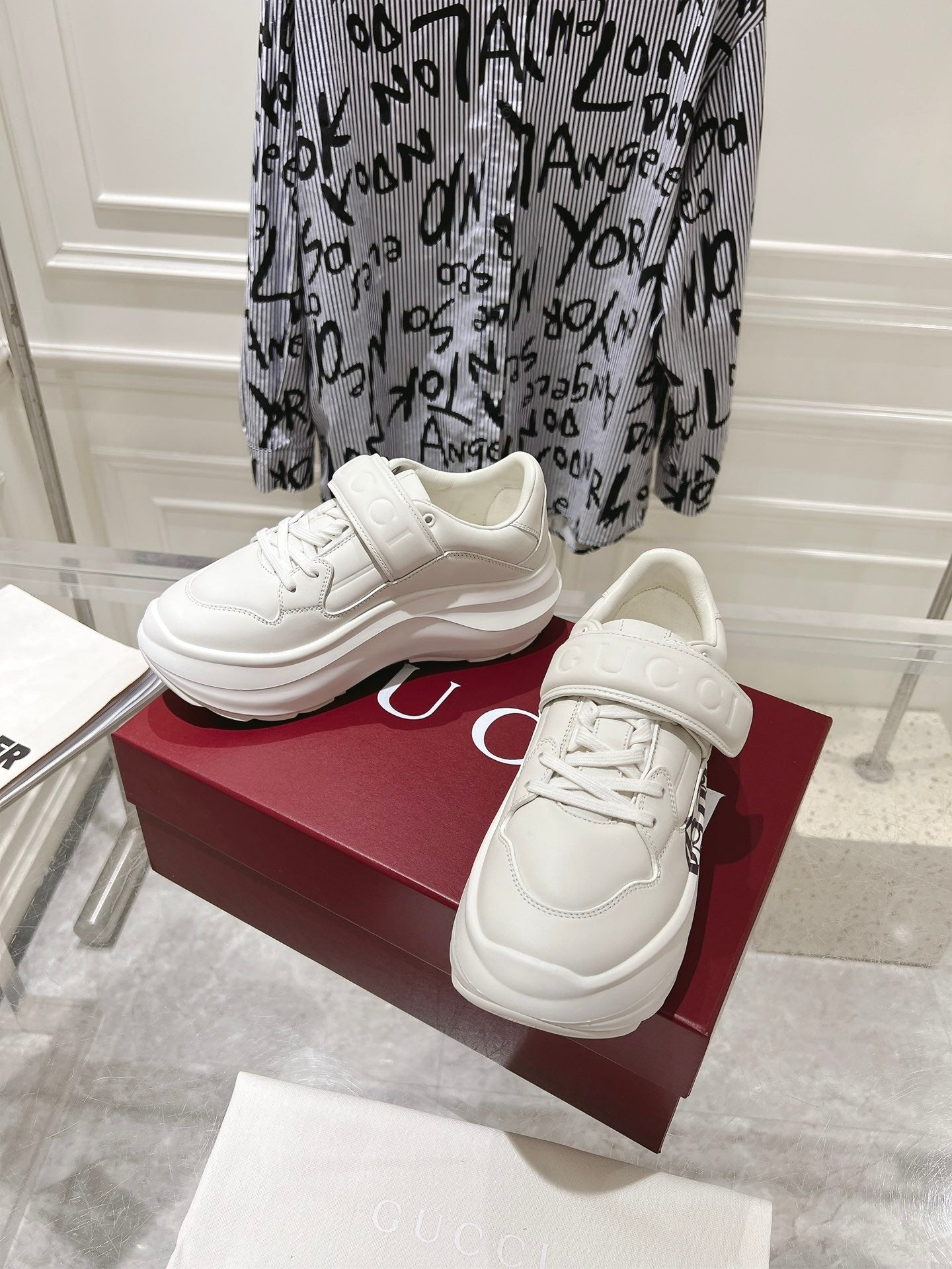 GU* 25SS thick-soled dad shoes VIP