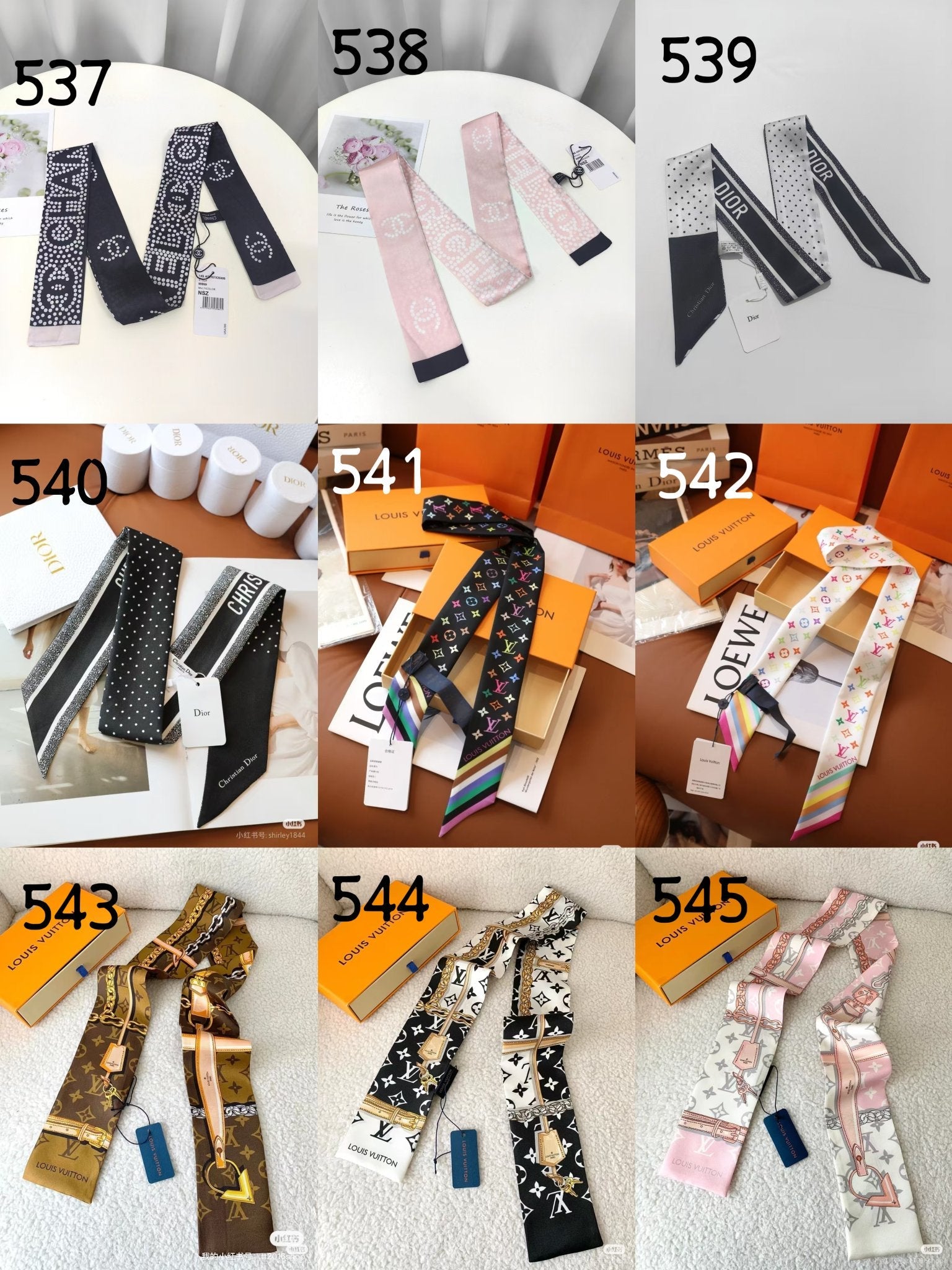 25SS New Silk Scarf