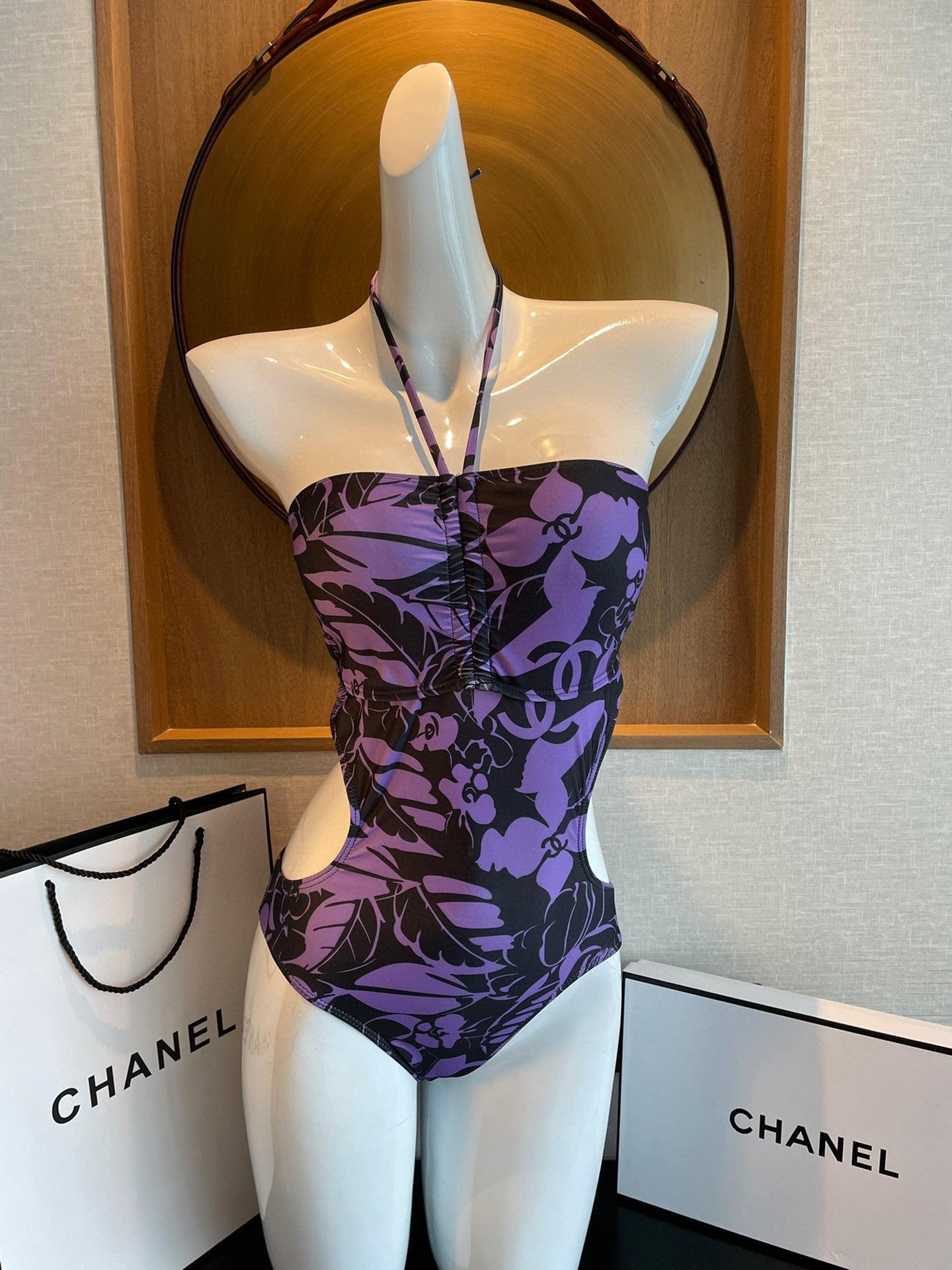 CHAN* 25SS One-Piece Swimsuit