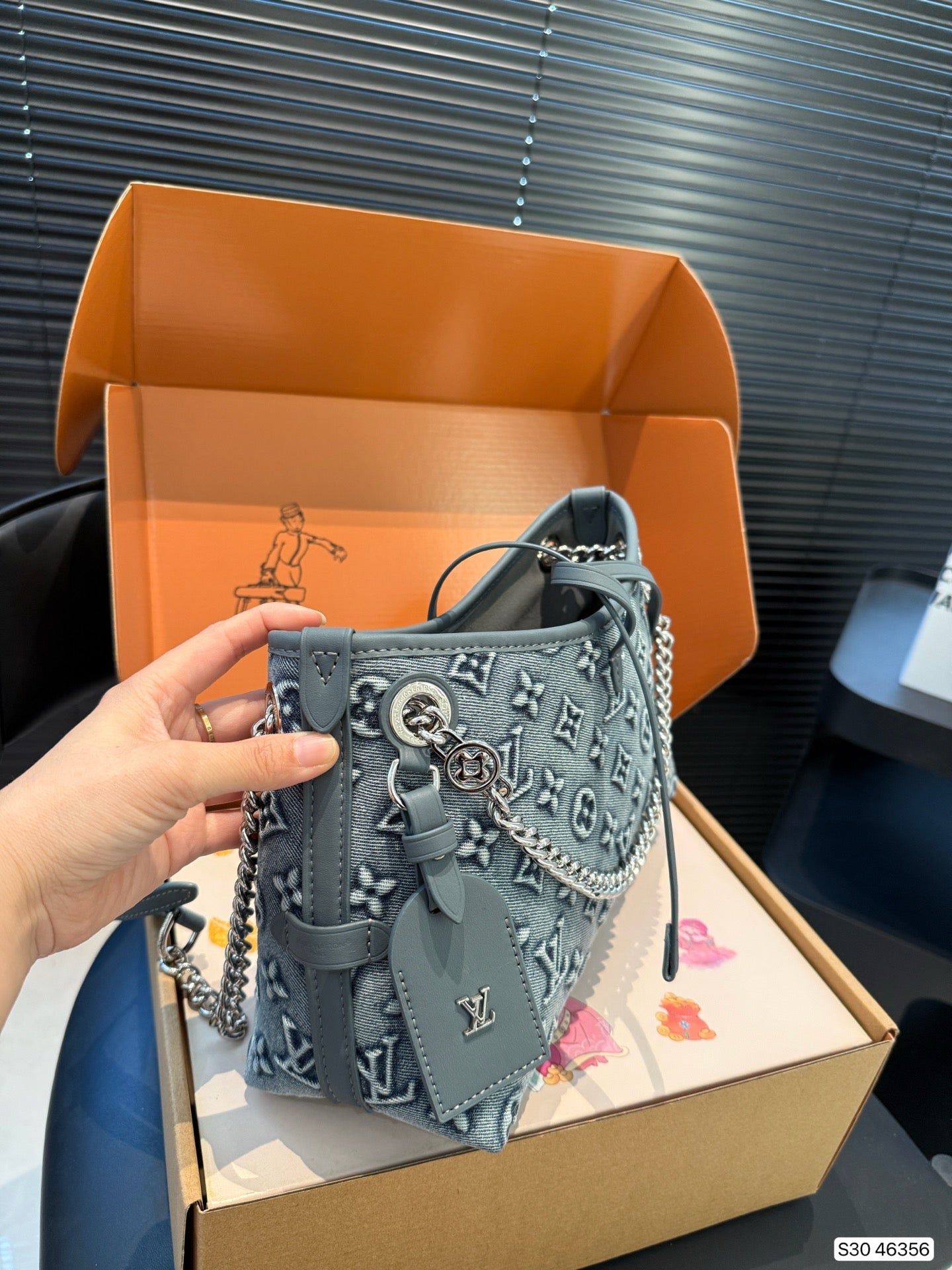 LOU* 25SS denim bag