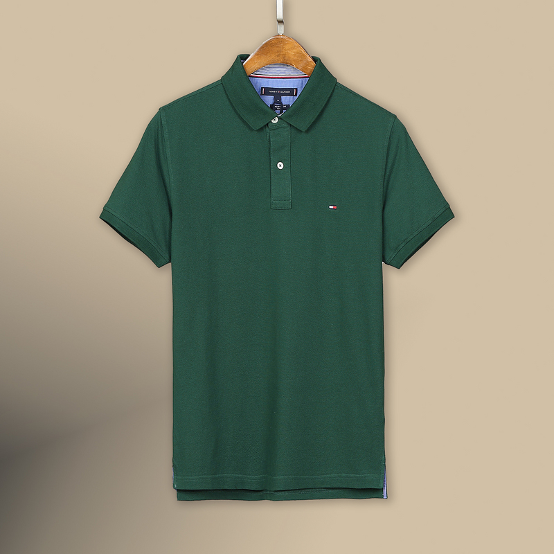 Tommy Hilfiger* Cotton Long Sleeve Polo Shirt