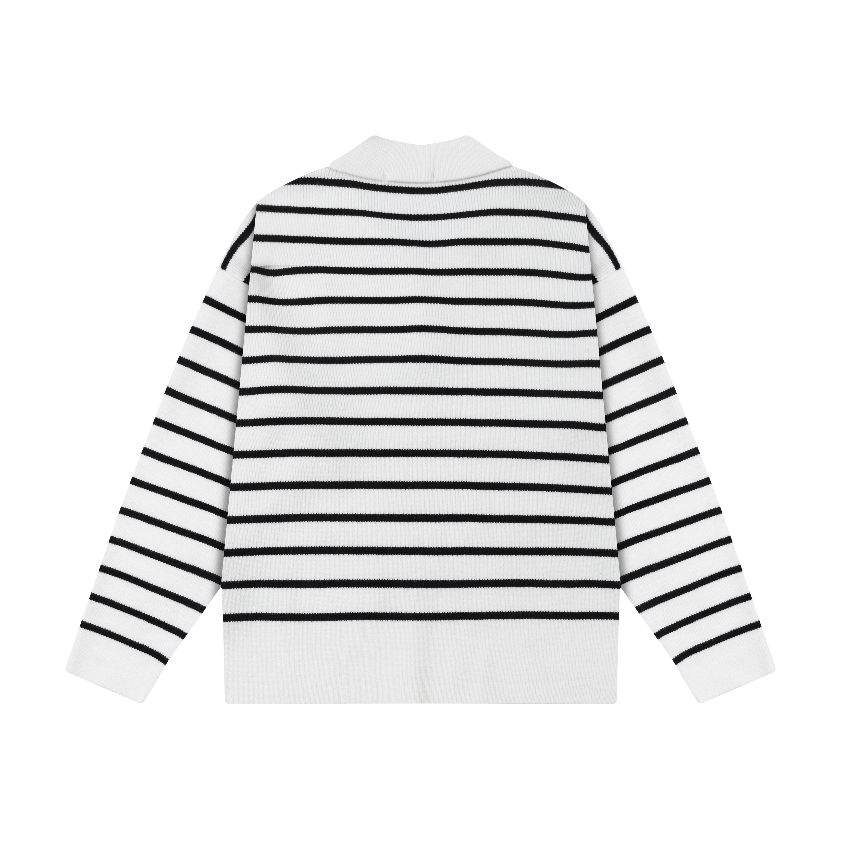 AM*POLO collar pullover