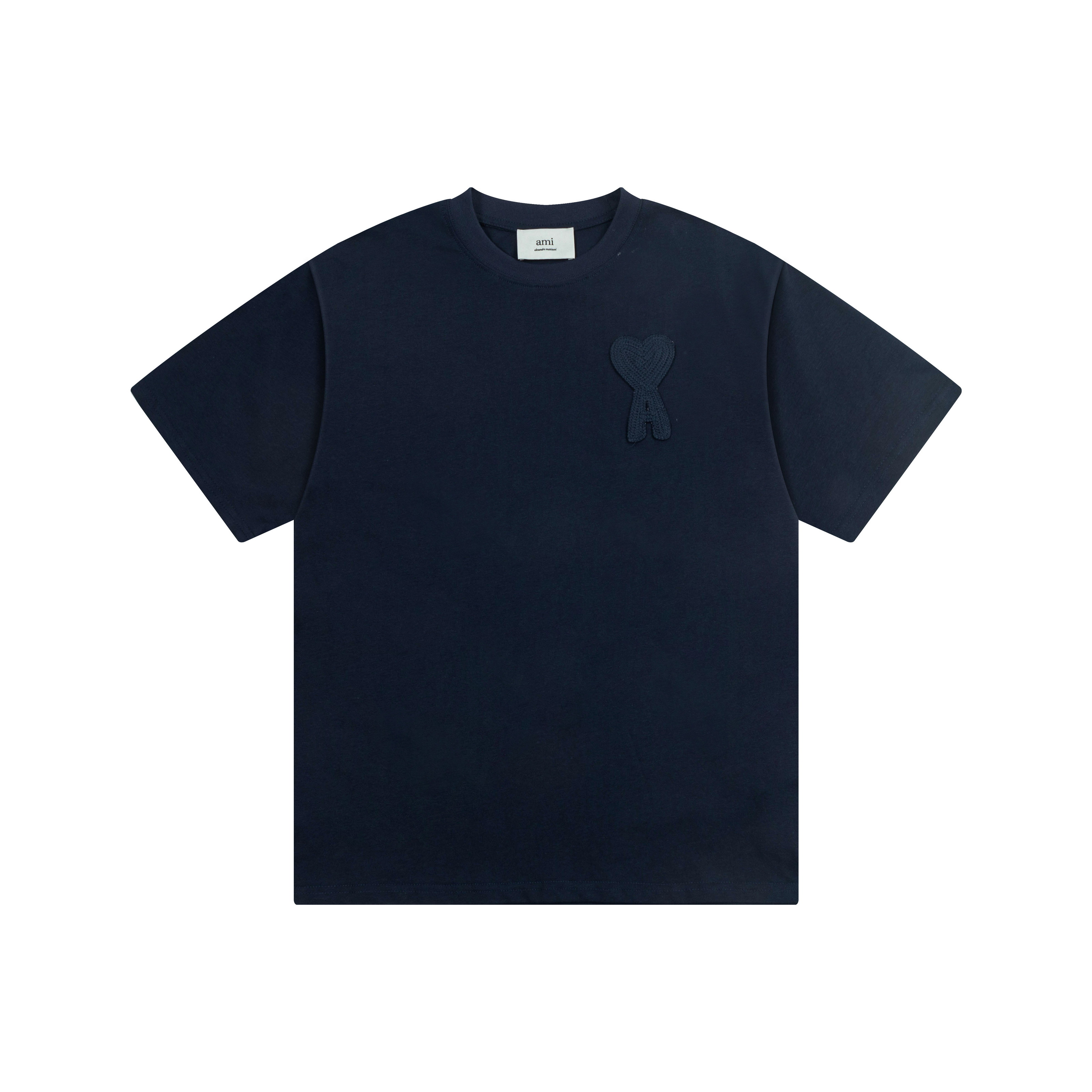 AM* Embroidered Cotton T-Shirt