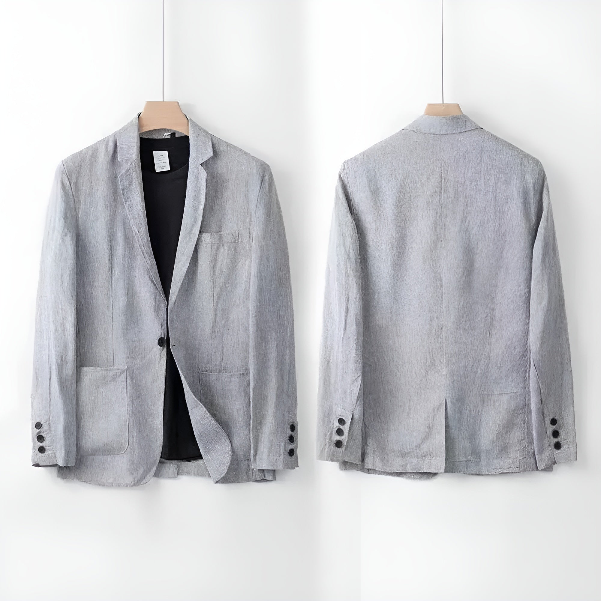 Alberto Conjunto de lino elegante