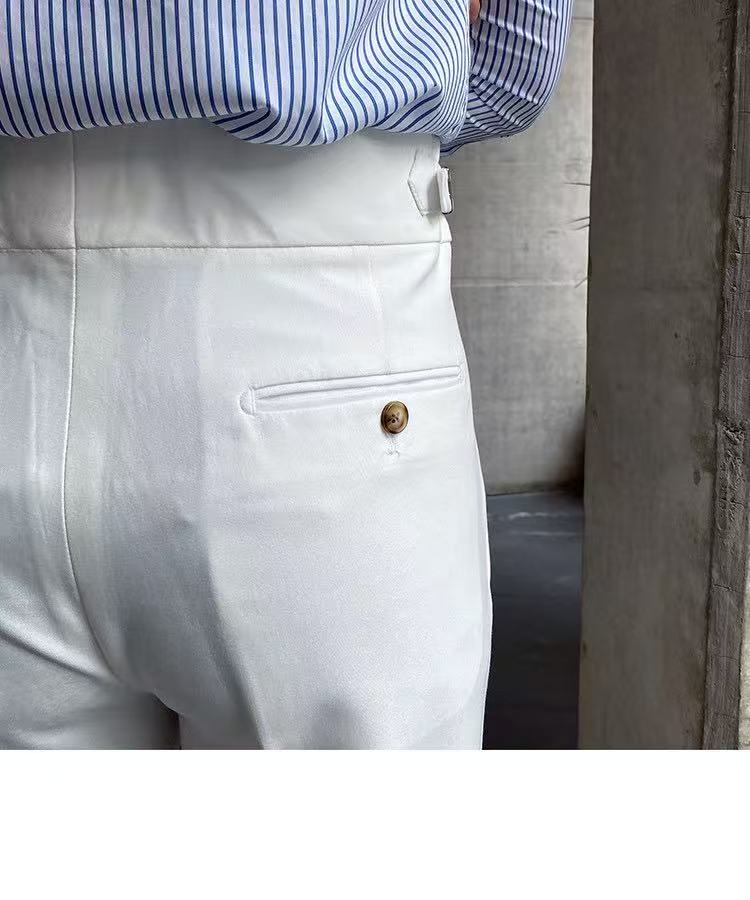 2026 High-Waisted Straight-Leg Casual Trousers