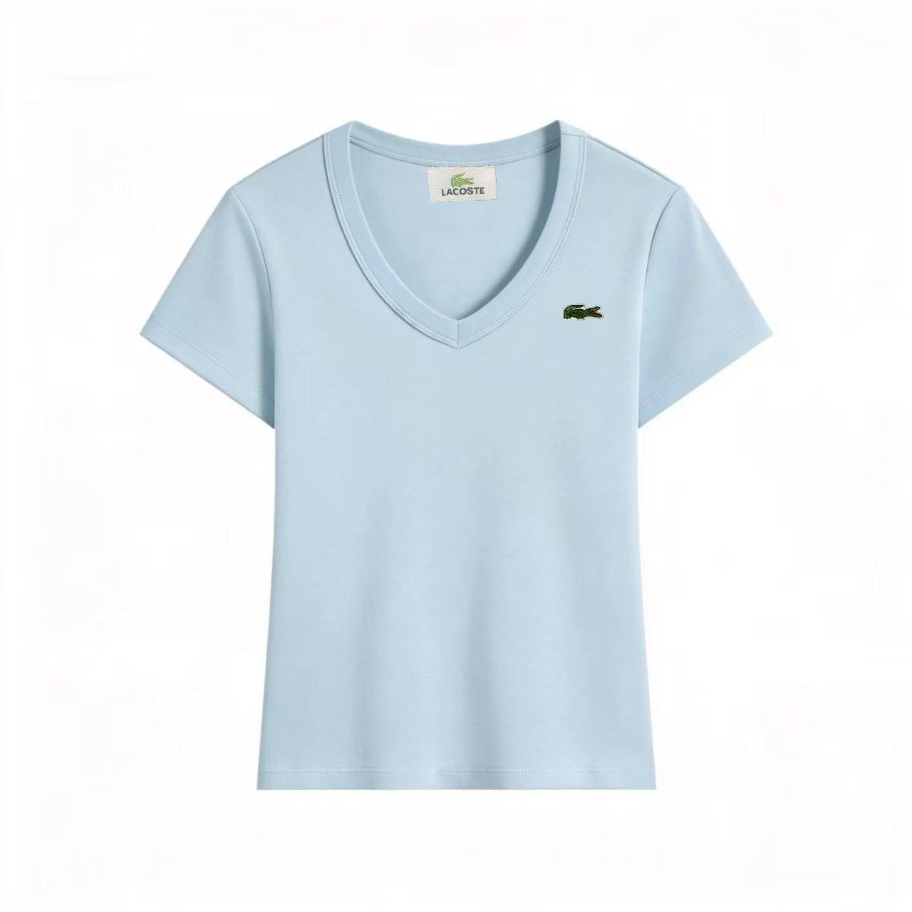 Women's Pure Cotton V-Neck T-Shirt