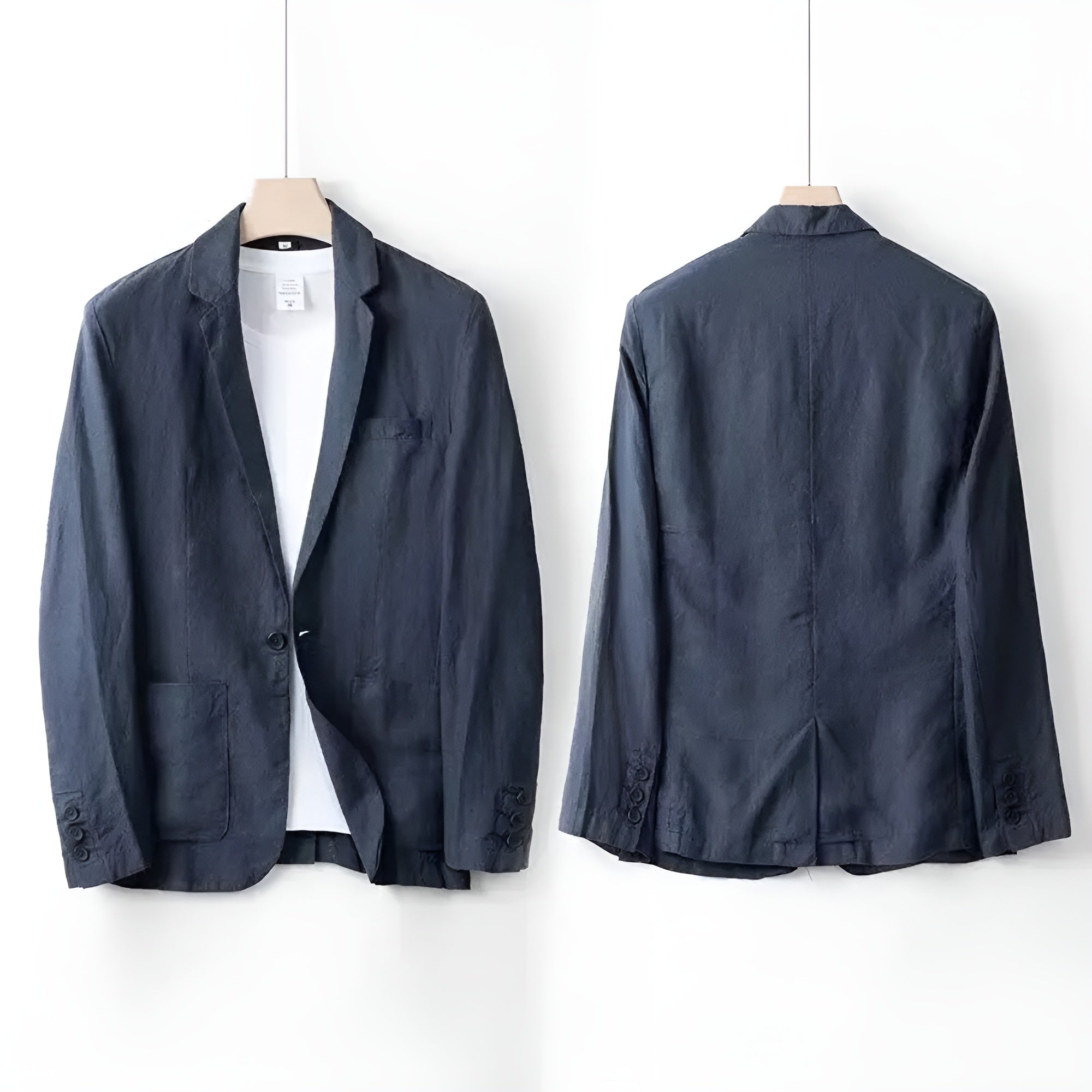 Alberto Conjunto de lino elegante