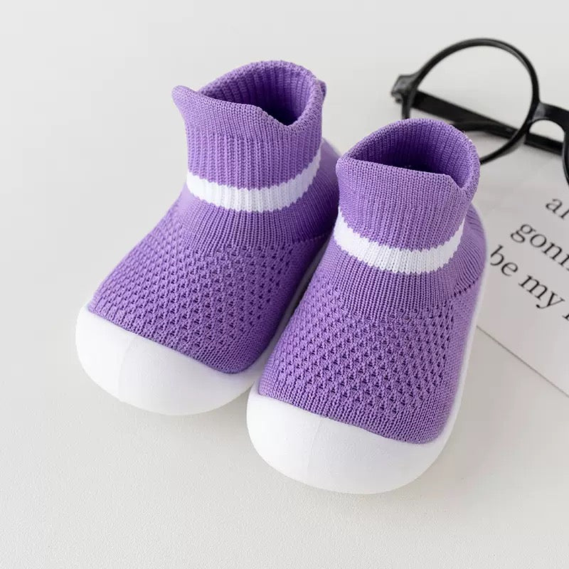 Youmylove Baby Shoes Baby Sock Shoes Baby Walking Shoes Girls Boys Leisure Shoes Mesh Soft Sole Breathable On Sport Shoes Slippers Sneakers 12-18 Months