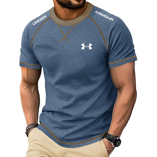 Men's Versatile Casual & Fitness Stretch Sports T-Shirt