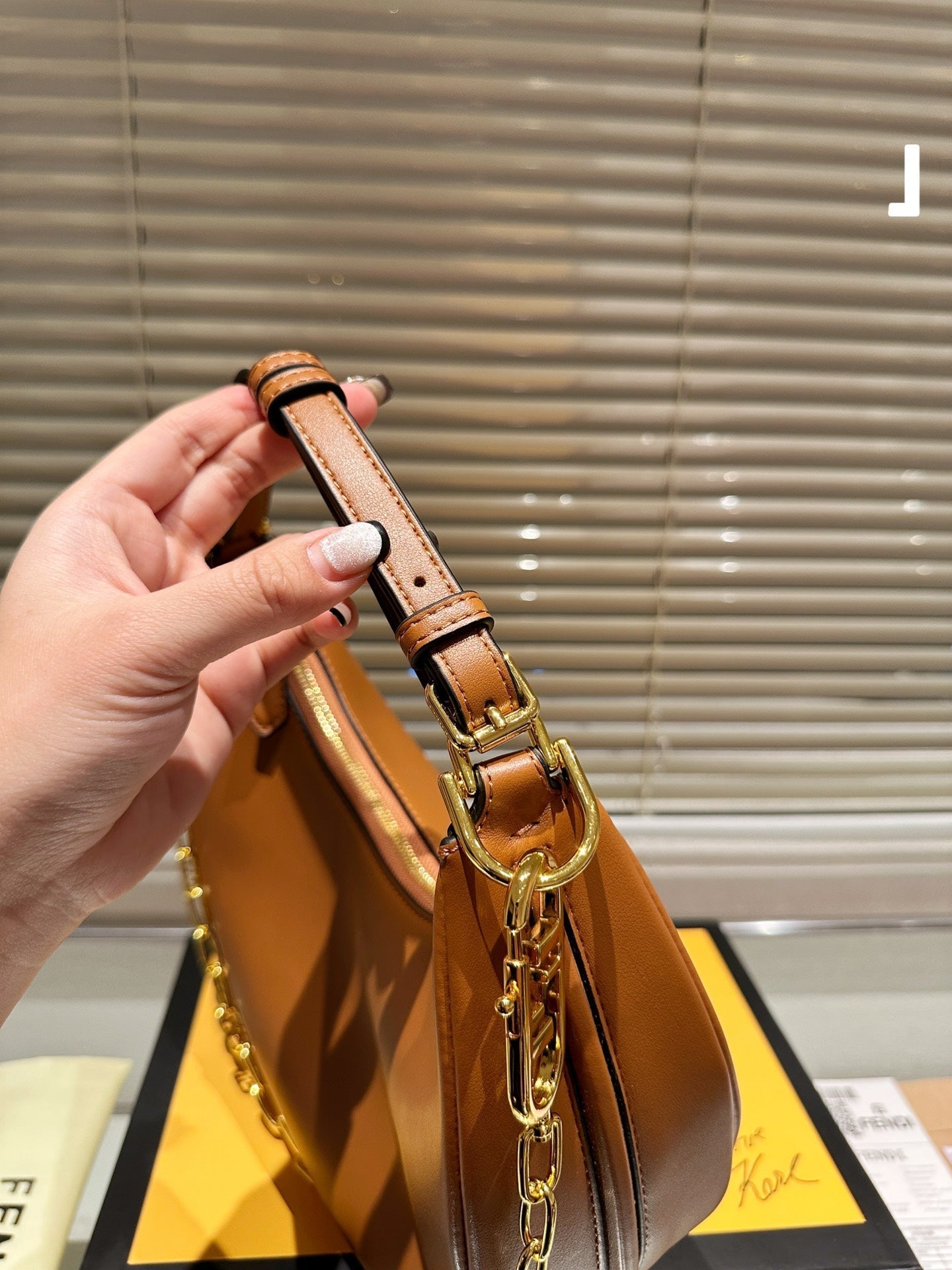 F new crescent bag